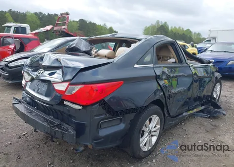 2012 Hyundai Sonata Gls from USA, damaged, VIN 5NPEB4AC2CH501530